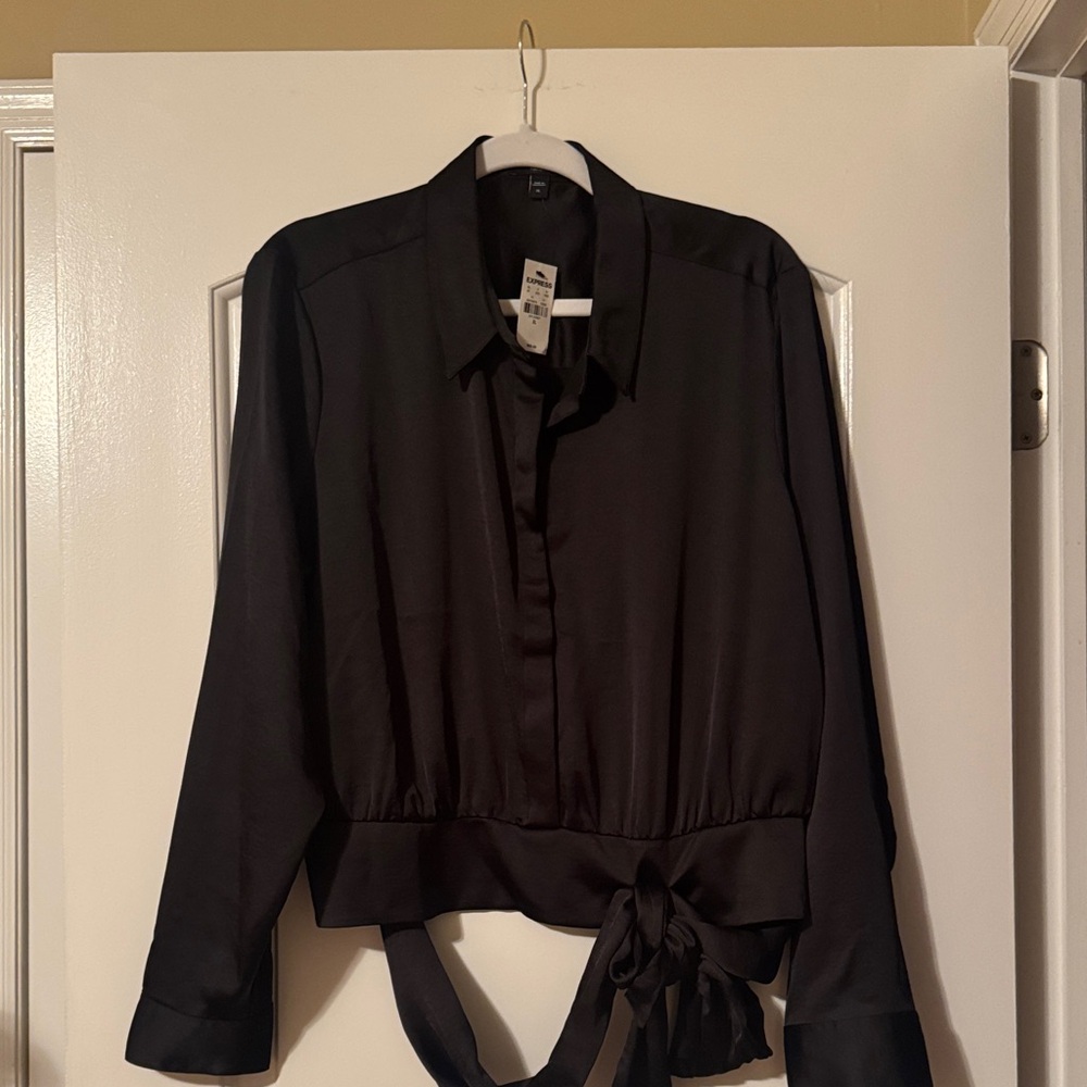 Elegant Black Women's Top